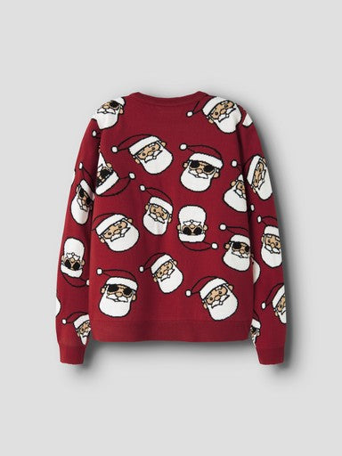 Name It Rico Kids Long Sleeve Knit | Red 13259228