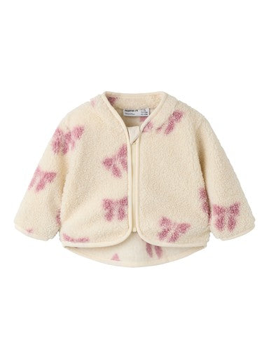 Name It – Olaja Girls Fleece Jacket | Birch 13262485