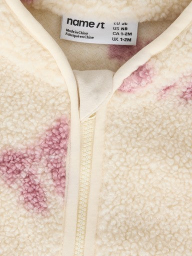 Name It – Olaja Girls Fleece Jacket | Birch 13262485