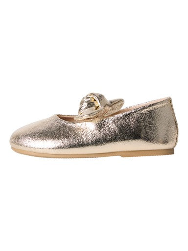 Name It Ronja Mini Ballerina Shoe | Gold