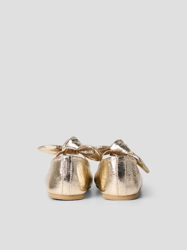 Name It Ronja Mini Ballerina Shoe | Gold