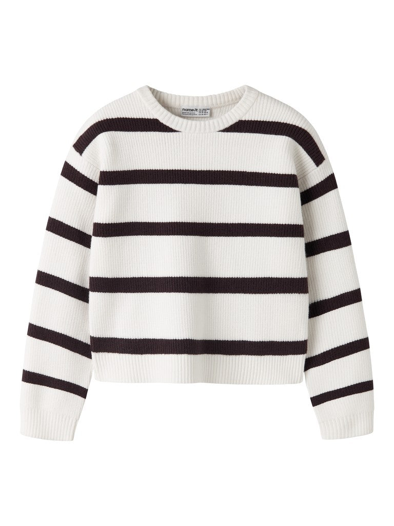 Name It VNilla Kids LS Knit Jumper | Chocolate