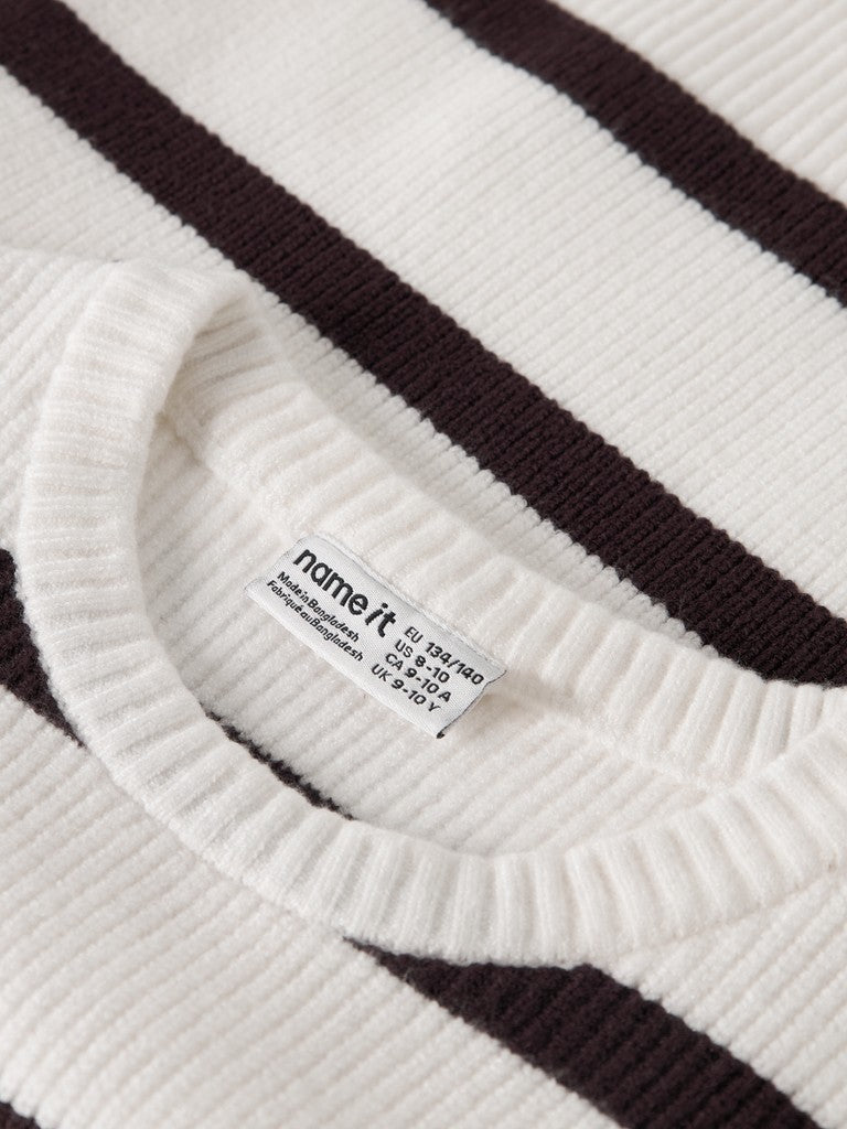 Name It VNilla Kids LS Knit Jumper | Chocolate