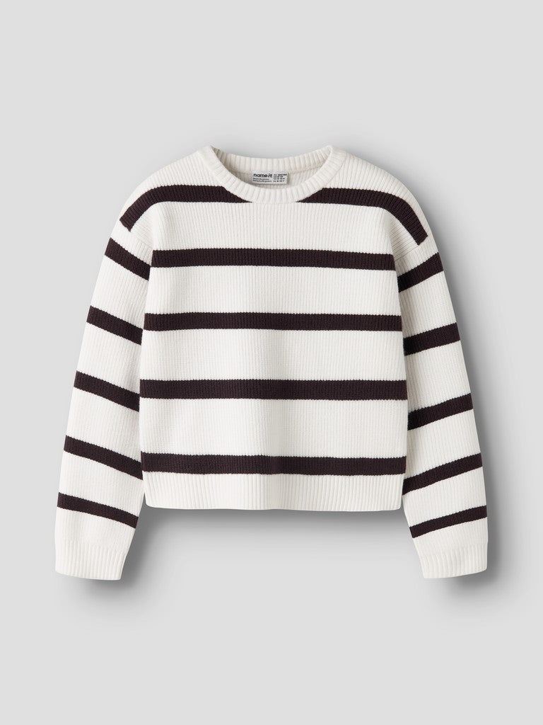 Name It VNilla Kids LS Knit Jumper | Chocolate