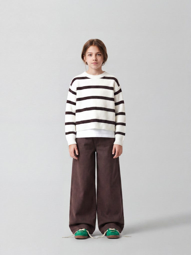 Name It VNilla Kids LS Knit Jumper | Chocolate