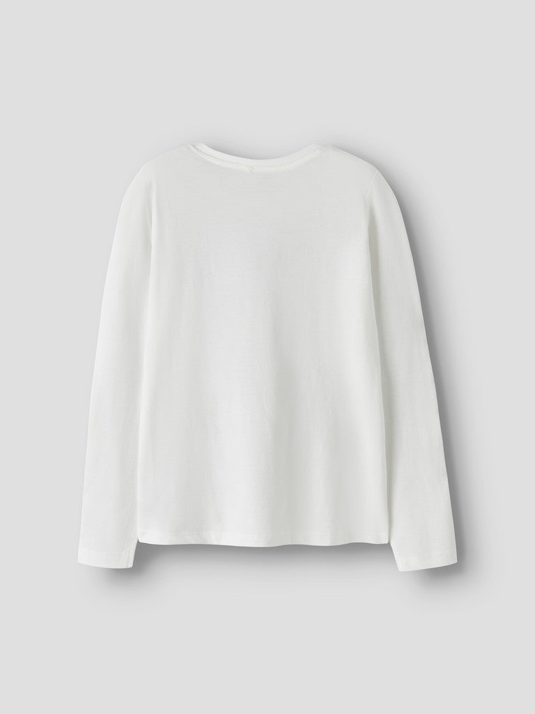 Name It NTrine Kids LS Top | Cloud Dancer