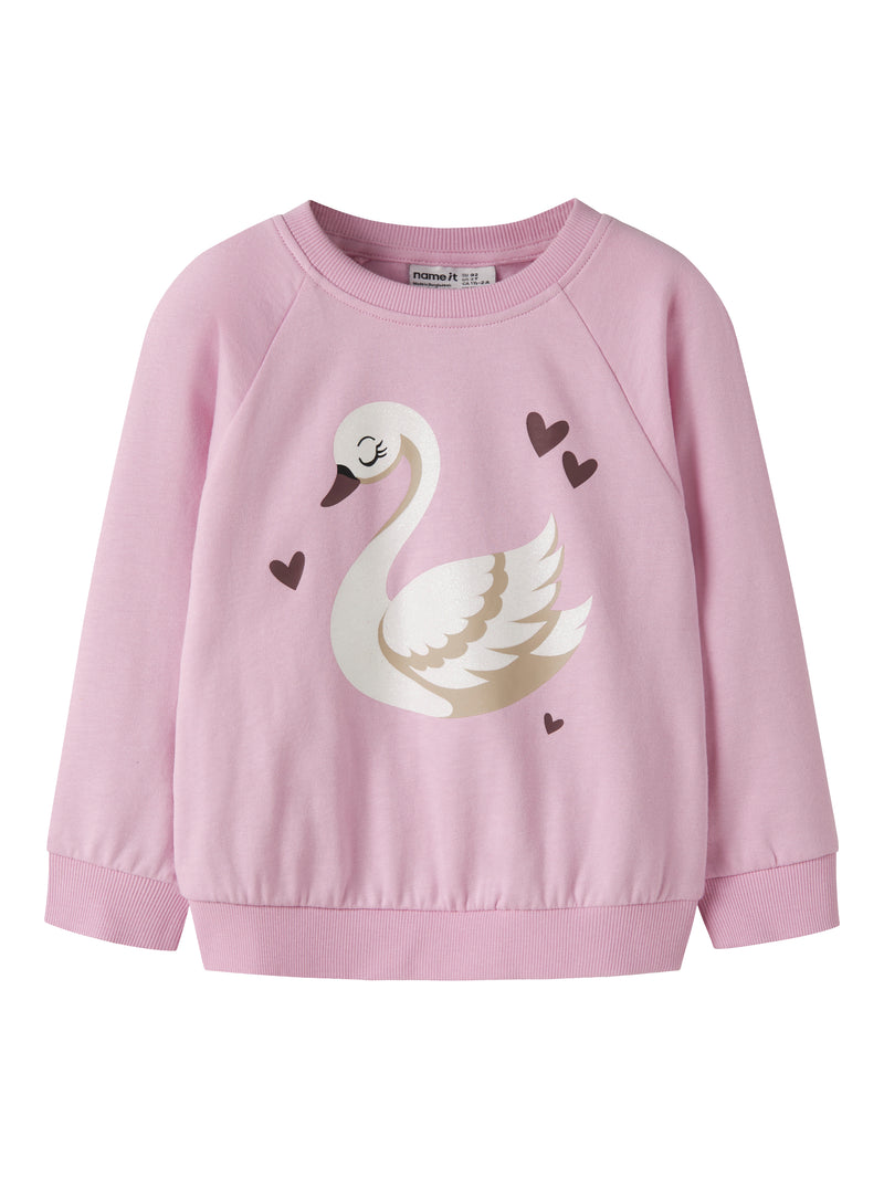 Name It Venus Long Sleeve Sweatshirt | Pink 13234422