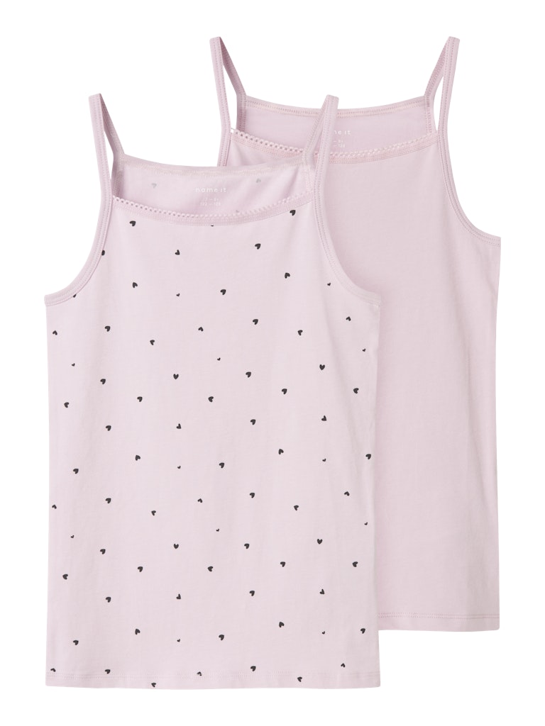 Name It Strap Top 2 Pack Winsome Hear | Orchid