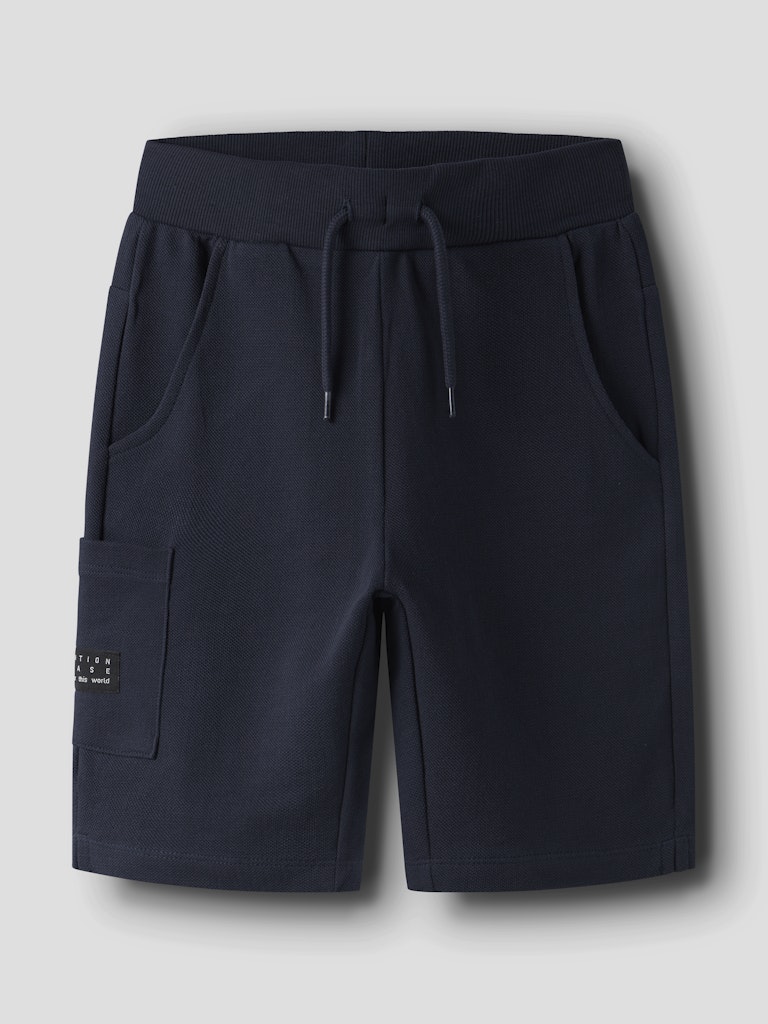 Name It Vivasse Kids Cotton Sweat Shorts | Navy