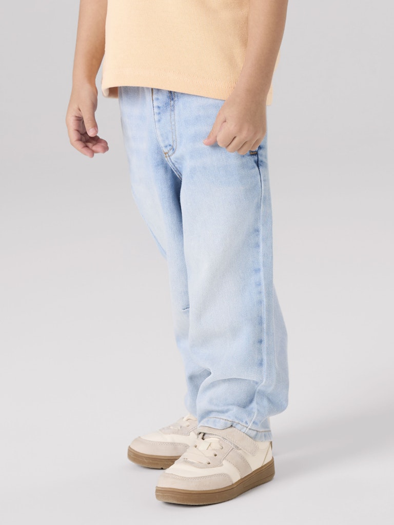 Name It Ben Mini Twist Denim Jeans| Light Blue