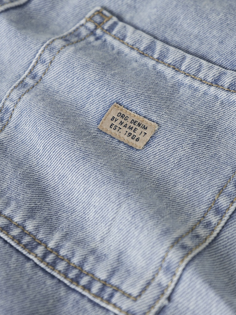 Name It Ben Mini Jog Barrel Jeans | Light Blue