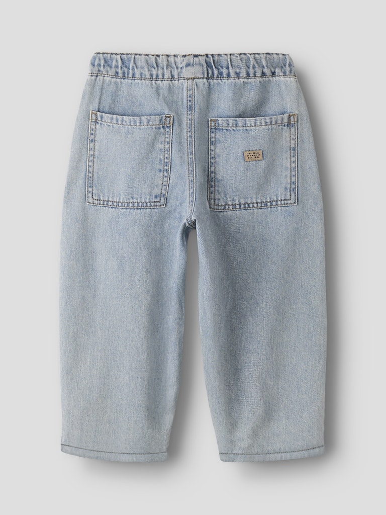 Name It Ben Mini Jog Barrel Jeans | Light Blue