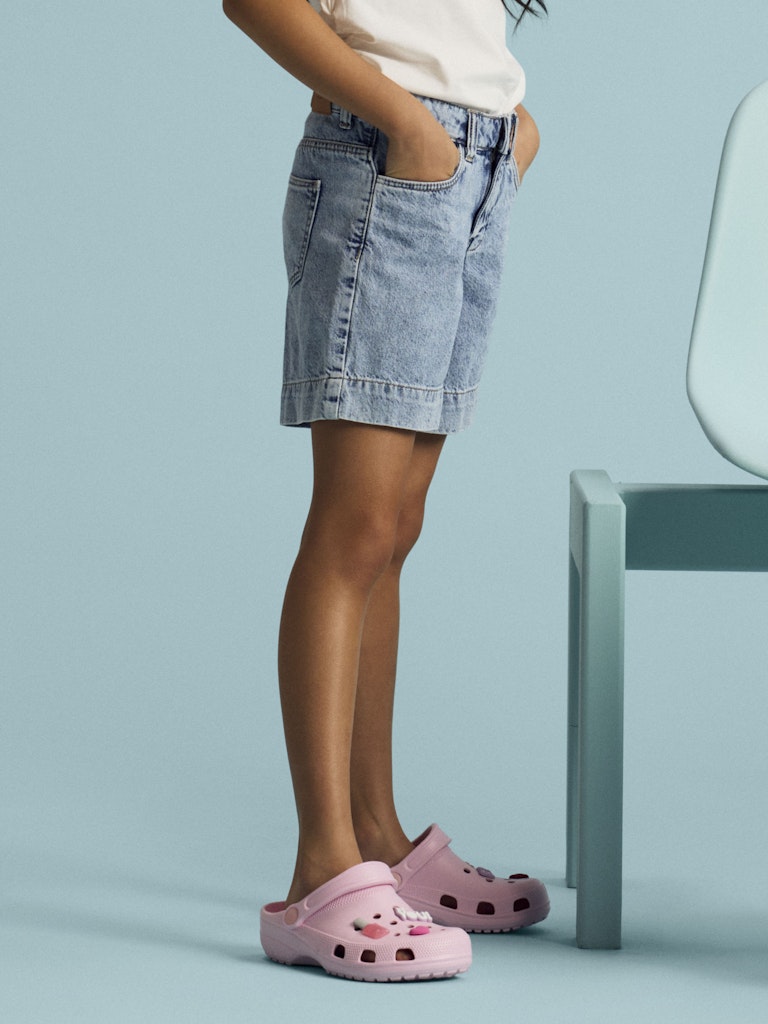 Name It Rose Kids Denim Long Shorts| Light Blue