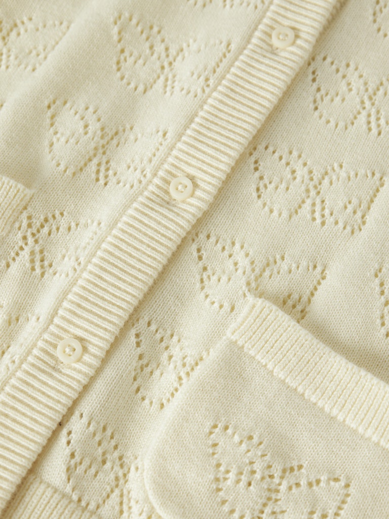 Name it Fiaja Mini LS Knit Cardigan  | Pear