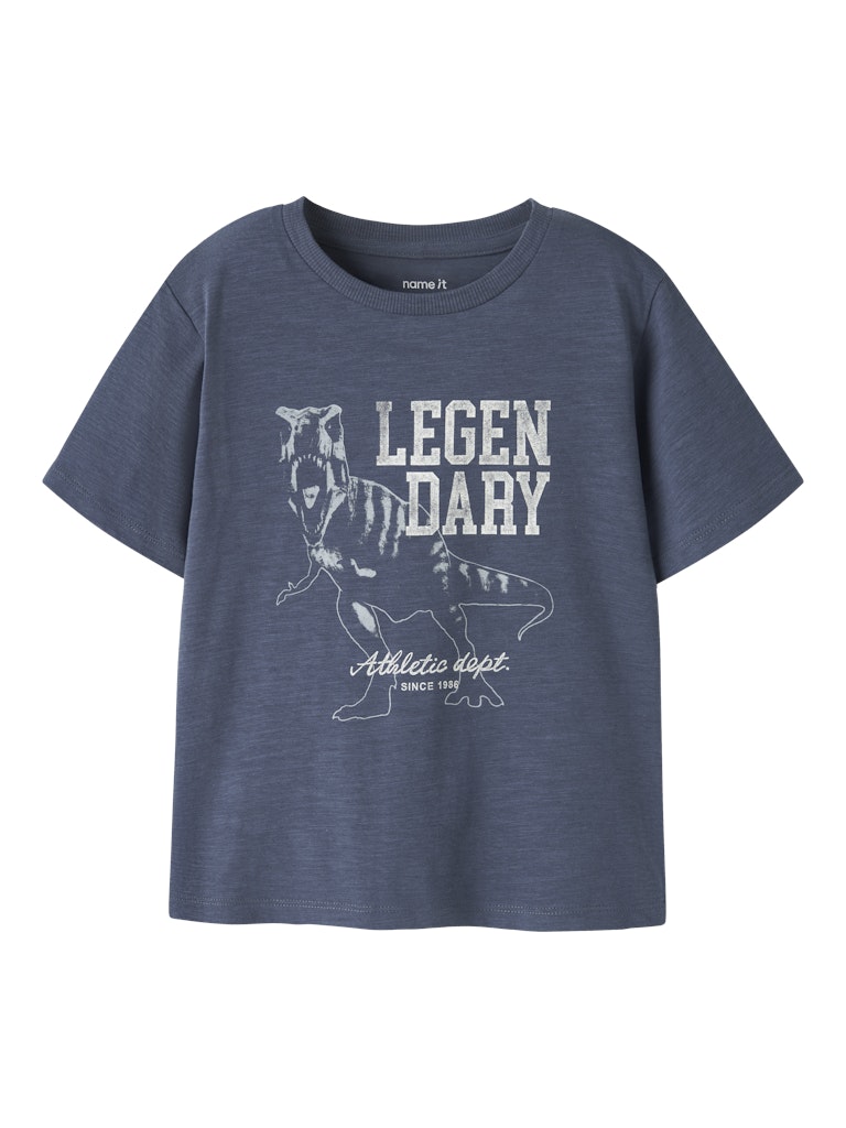 Name it Feath Mini SS NReg Top| Indigo