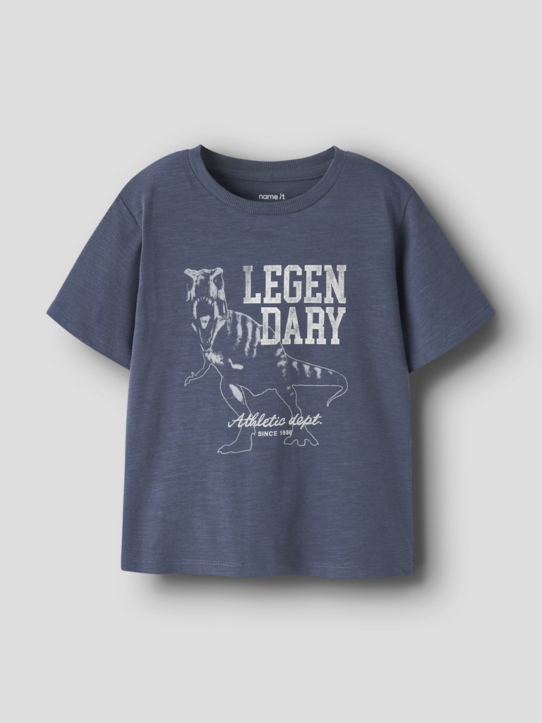 Name it Feath Mini SS NReg Top| Indigo