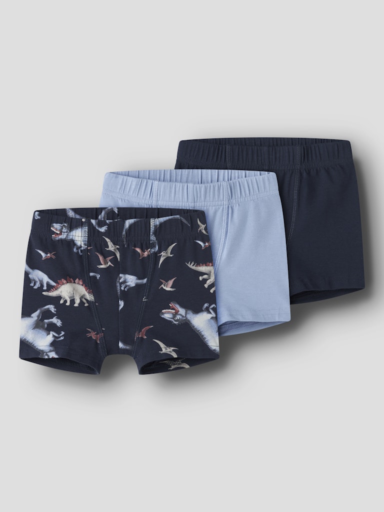 Name It Boys Boxers 3-Pack | Navy/Dino
