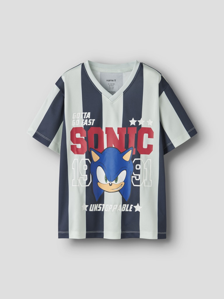 Name It  Age Sonic T-Shirt | Aqua