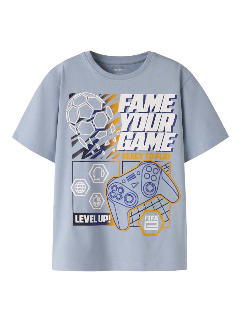 Name it Asekel Fifae Kids SS T-Shirt | Blue