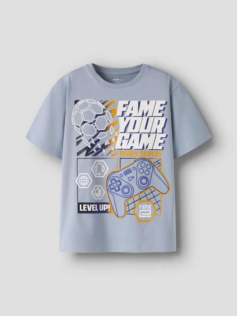 Name it Asekel Fifae Kids SS T-Shirt | Blue