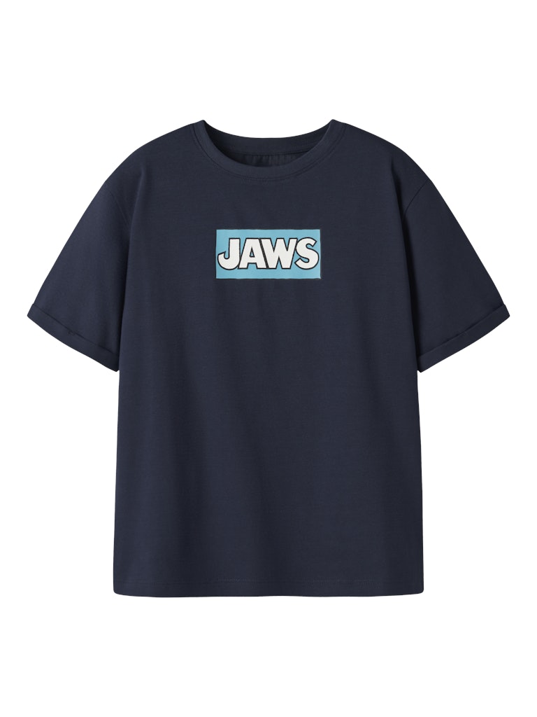 Name It  Mamut Jaws Kids SS T-Shirt | Navy