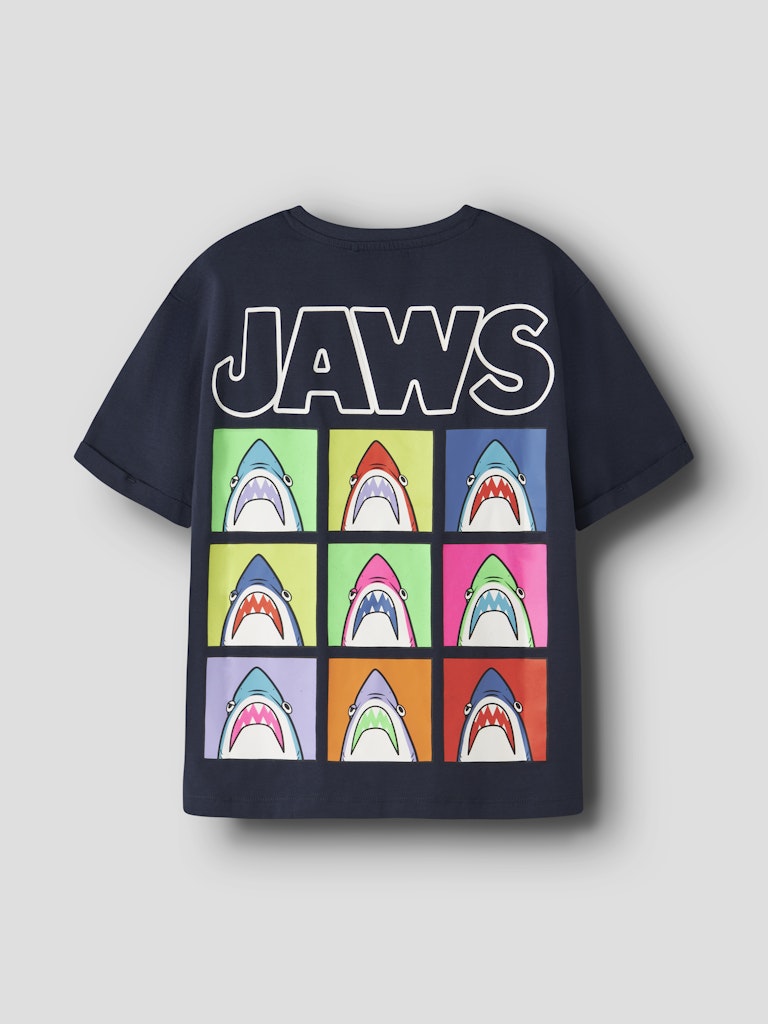 Name It  Mamut Jaws Kids SS T-Shirt | Navy