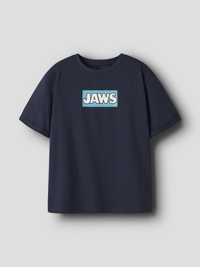 Name It  Mamut Jaws Kids SS T-Shirt | Navy