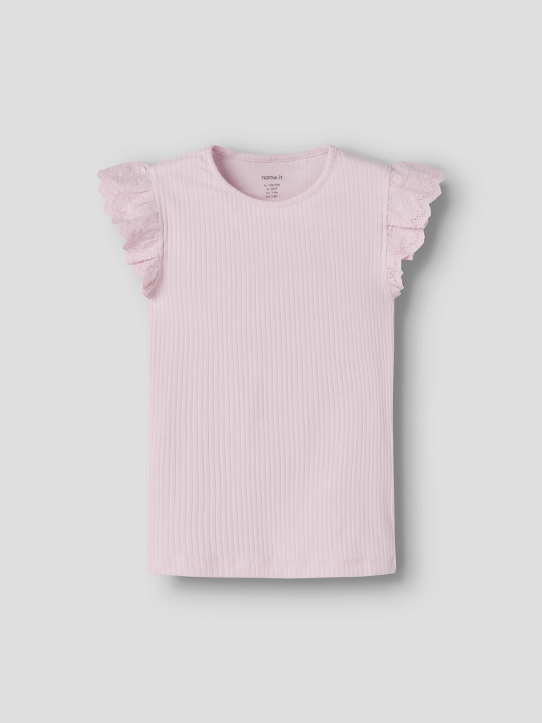 Name It Havelle Kids Cap SL Top | Pink