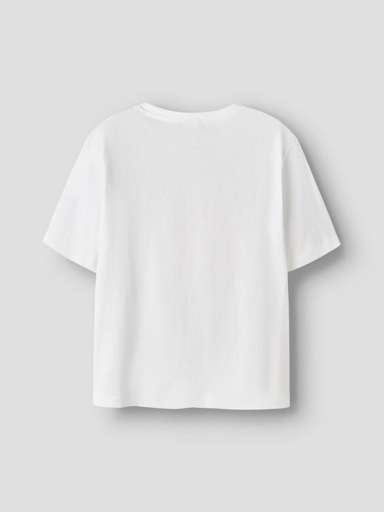 Name It Hadia Kids SS Top | White