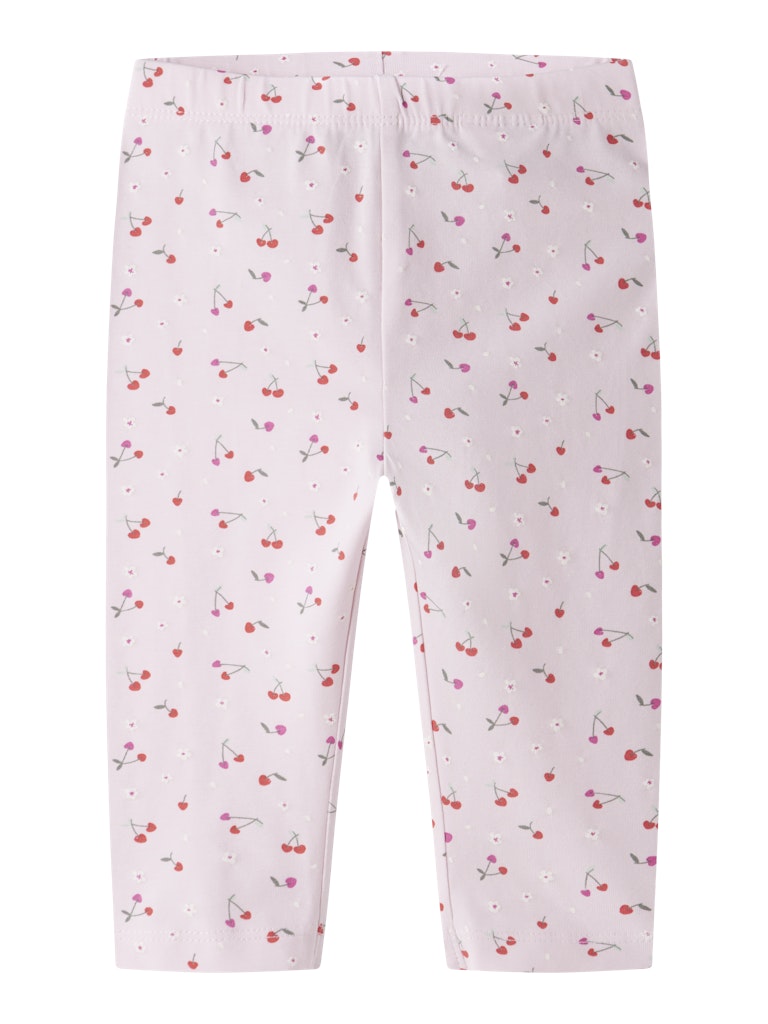 Name it Vivian Mini All Over Print Capri| Pink