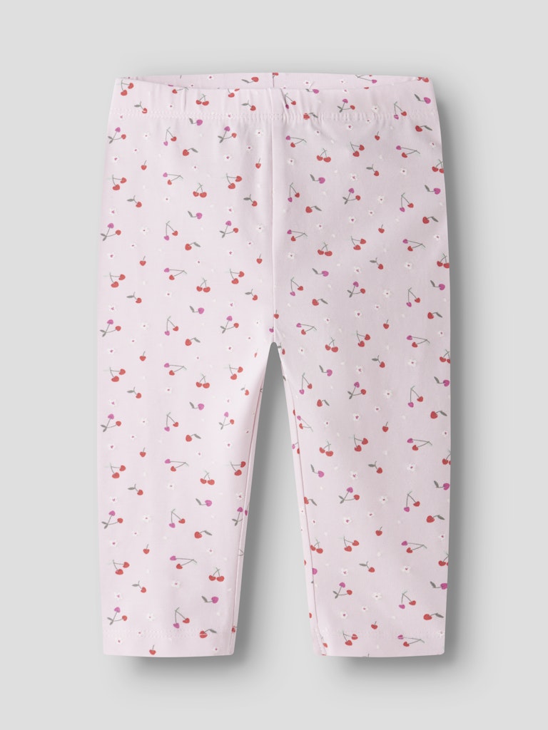 Name it Vivian Mini All Over Print Capri| Pink