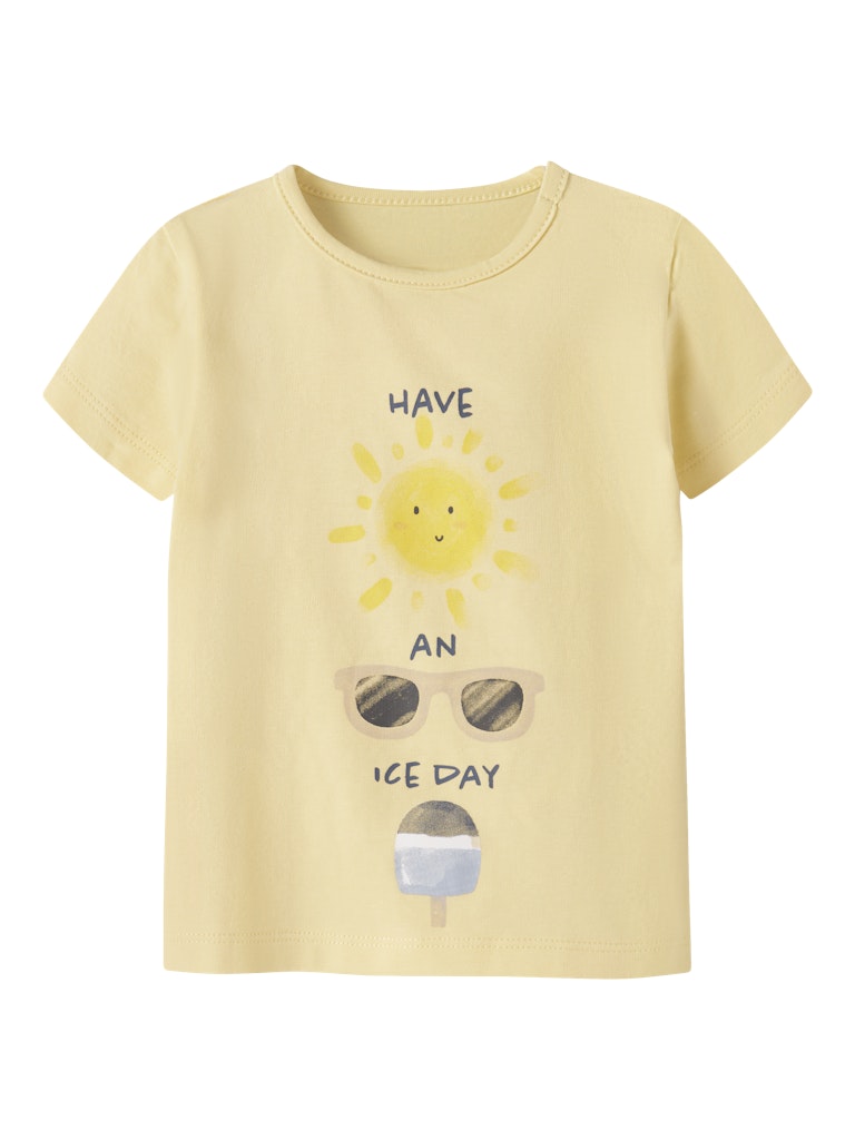 Name It Jerfrey NB Boys Tee Shirt | Yellow