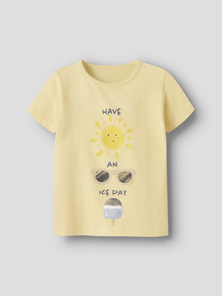 Name It Jerfrey NB Boys Tee Shirt | Yellow