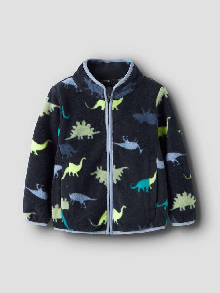 NAME IT Meeko Boys Mini Fleece Jacket | Saphire