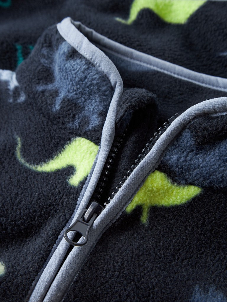 NAME IT Meeko Boys Mini Fleece Jacket | Saphire