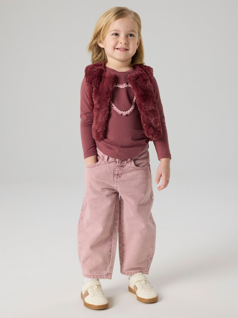 Name it Bella Mini Barrel Fit Jeans | Ginger