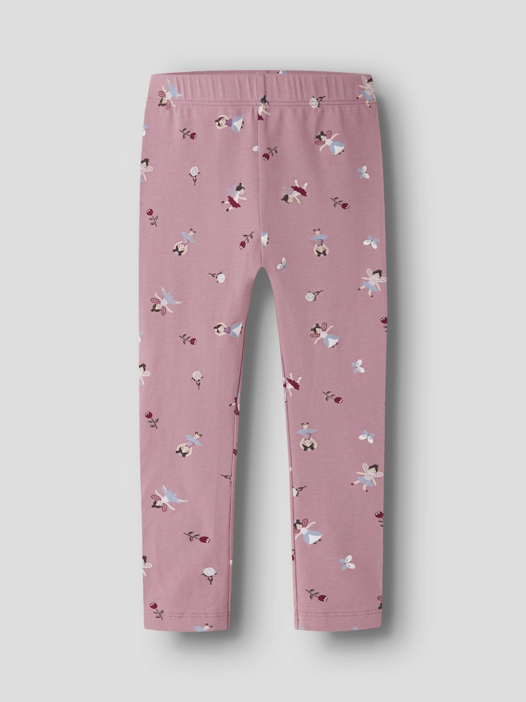 Name It Girls Vivian Mini AOP Leggings | Lilac