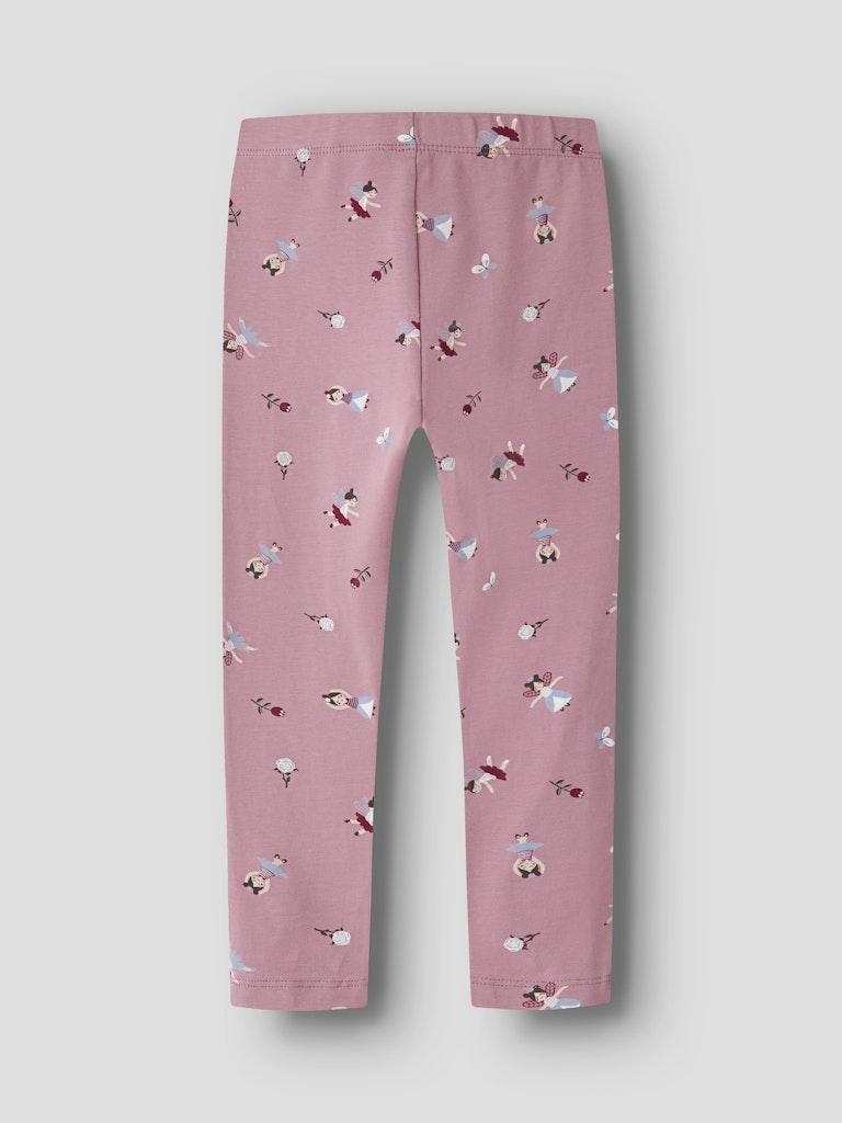 Name It Girls Vivian Mini AOP Leggings | Lilac