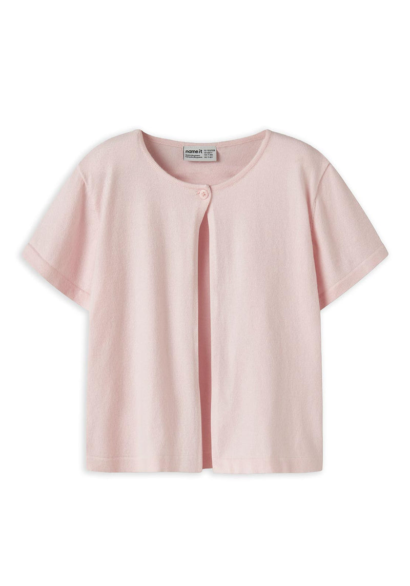 Name It Hinga Kids SS Knit Cardigan | Pink