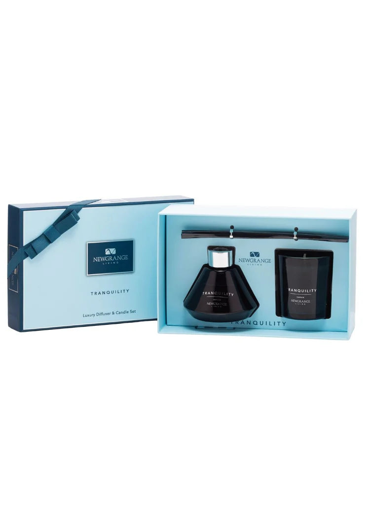 Newgrange Collection Luxury Candle & Diffuser Set Tranquilty | 9517