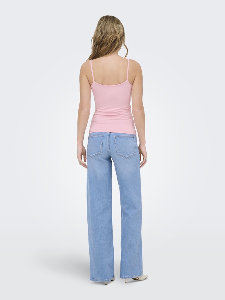 ONLY Lea S/L New Singlet | Rose