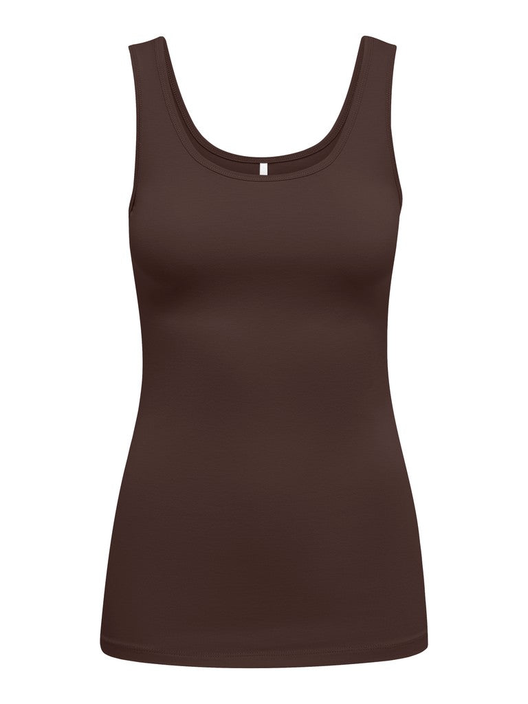 ONLY Live Love S/L Tank Top | Java