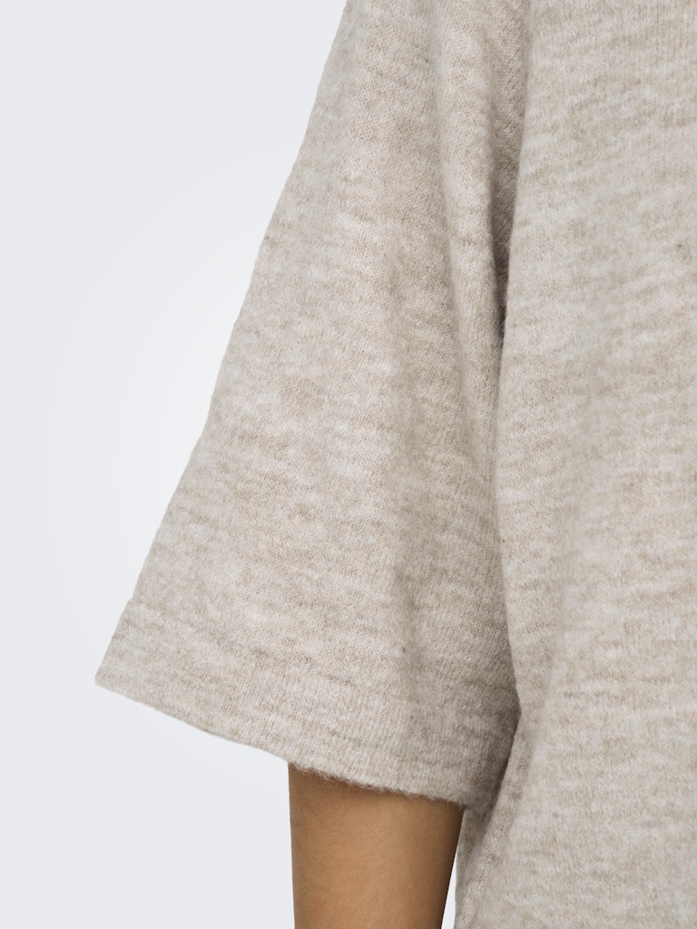 ONLY Simoni 3/4 Pullover | Pumice Stone