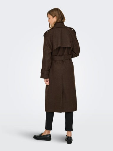 Only Dear-Trillion Long Belt Coat | Chocolate 15344734