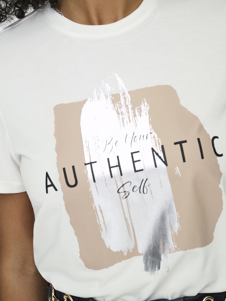 ONLY Free Life Modal S/S Tee Shirt| Cloud Dancer