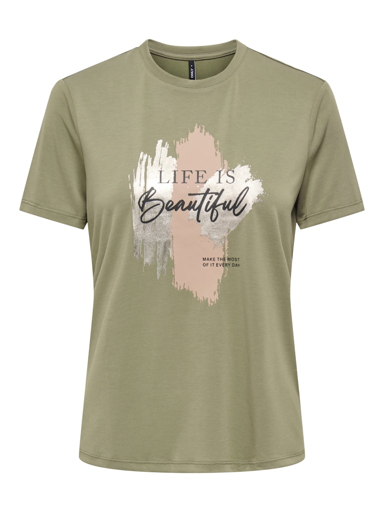 ONLY Free Life Modal S/S Tee Shirt | Green