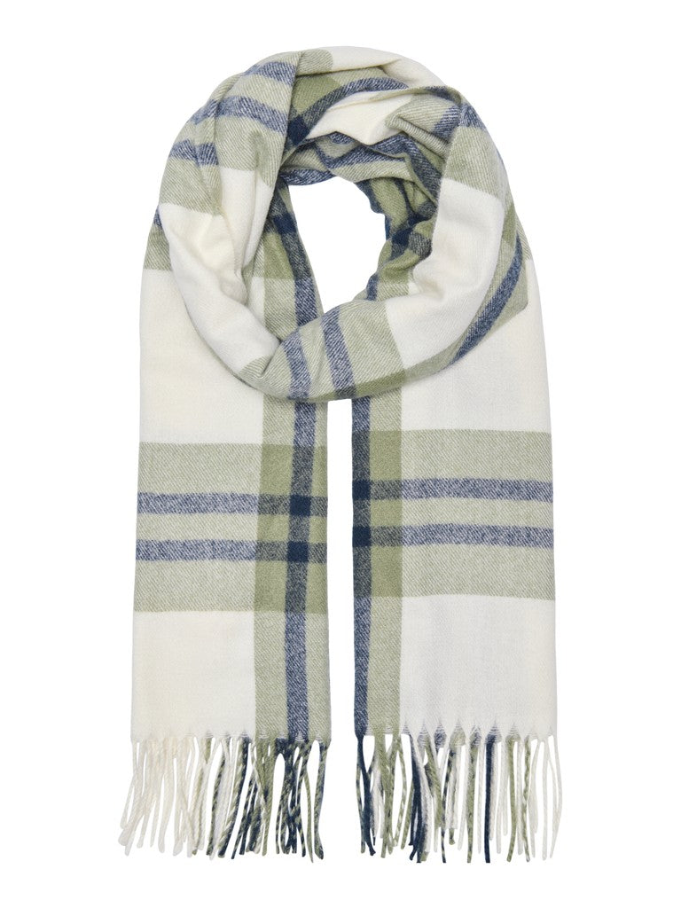 ONLY Mathilde Check Fringe Scarf | Linchen
