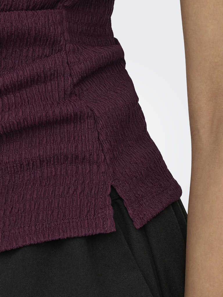 ONLY Debbie S/S Shoulder Top | Fig