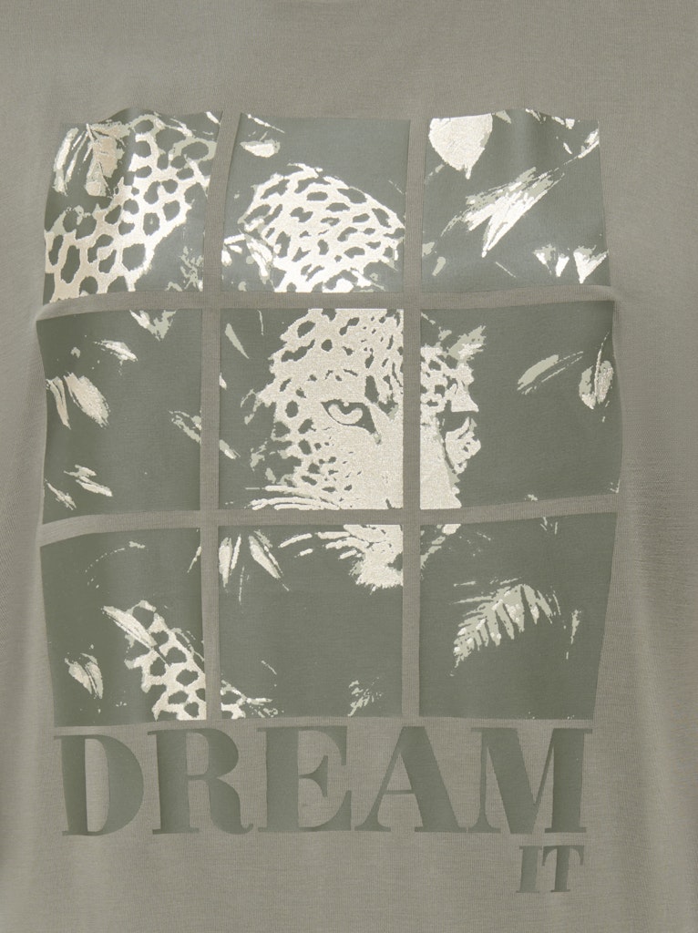 ONLY Free New Round Neck T-Shirt | Olive