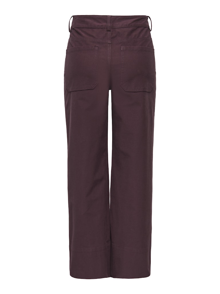 ONLY Madison-Clair HW Crop Trousers | Fudge
